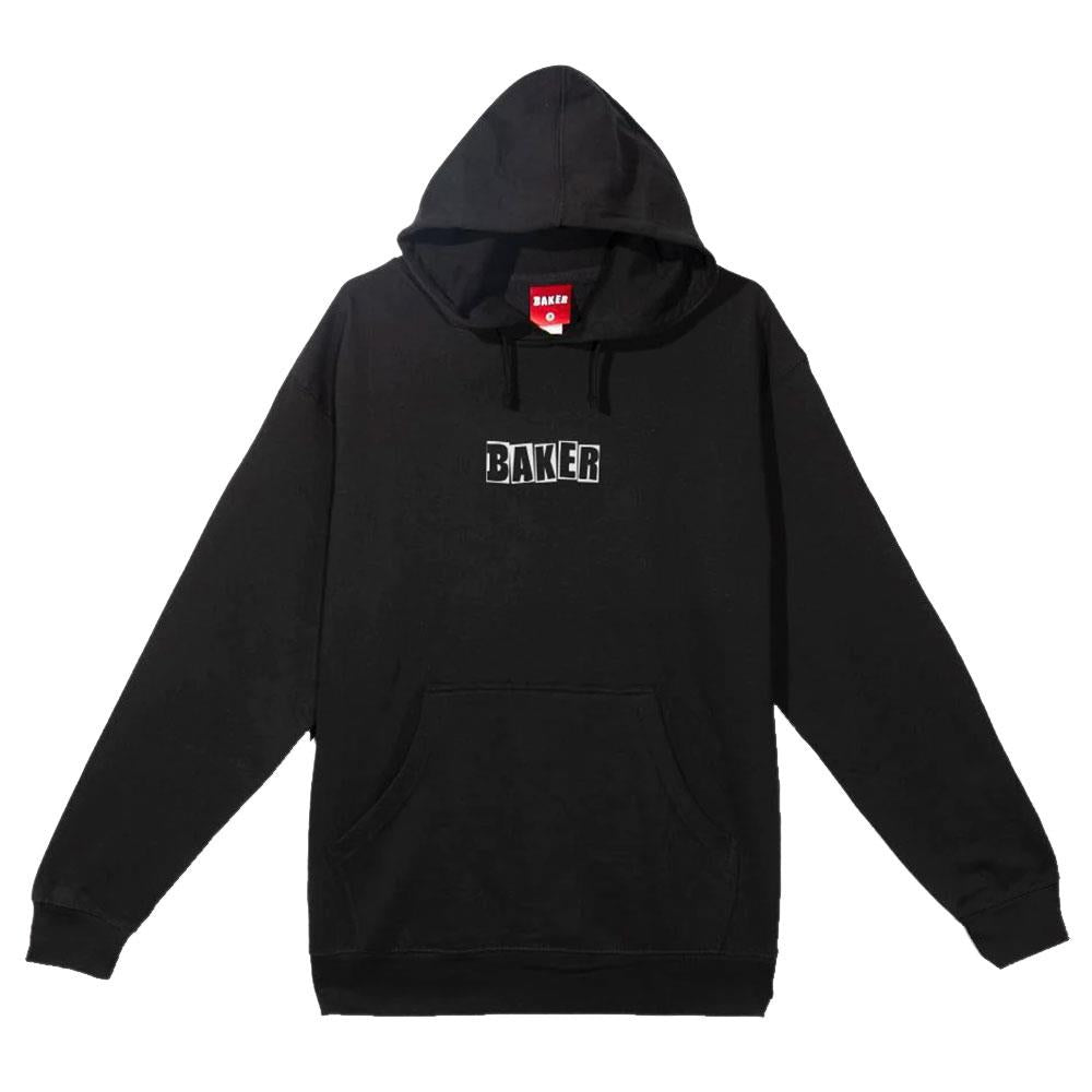 Baker Brand Logo Pullover Hoodie - Black