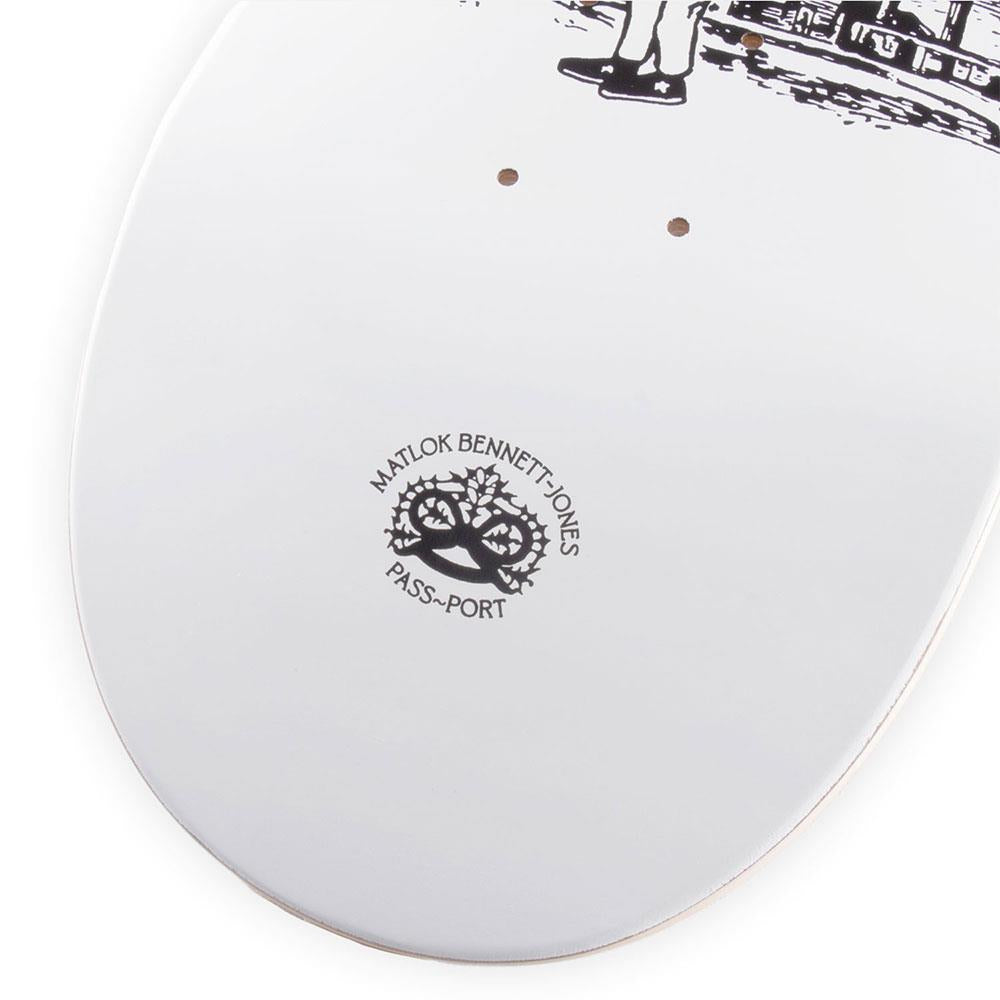 Passport Skateboard Deck - Matlok Pro Series Smoke 8.5"