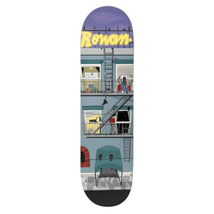 Baker Skateboard Deck - Rowan Zorilla Pigeon View 8.38"