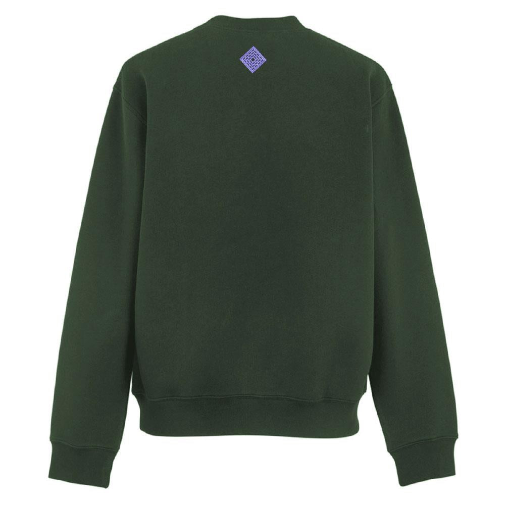 The National Skateboard Co. Embroidered Crewneck - Green