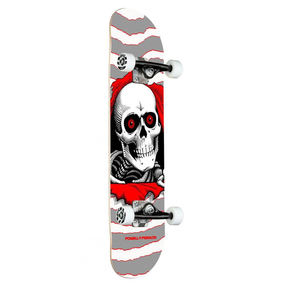 Powell Peralta Complete Skateboard - Ripper One Off Silver 8"