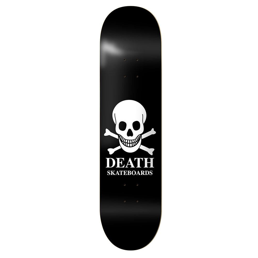 Death Skateboard Deck - OG Skull Black 8.125"