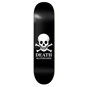Death Skateboard Deck - OG Skull Black 8.125"