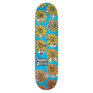 Santa Cruz Skateboard Deck - VX Delfino Wildflower Multi 8.25"