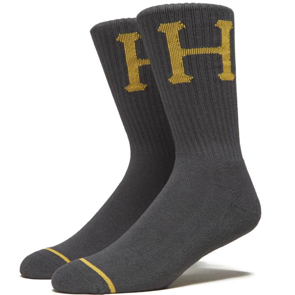 Huf Classic H Crew Sock - Gunmetal