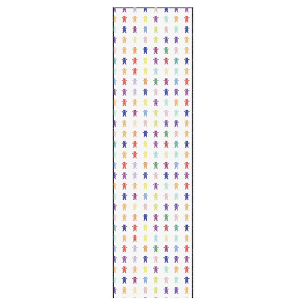 Grizzly Skateboard Griptape - Micro Dose - White / Multi 9"