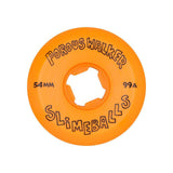 Santa Cruz Wheels - Slime Balls Stupid Brains Speed Balls Orange 99a 54mm (4 Pack)