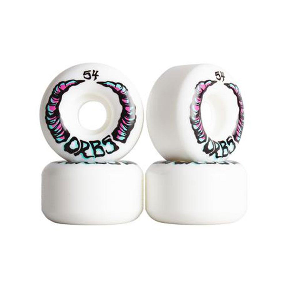 Orbs Wheels - Apparitions Round White 99a 54mm (4 Pack)