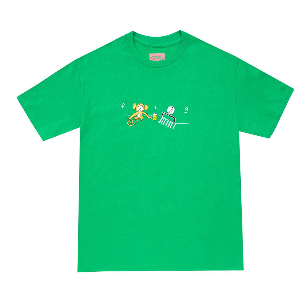 Frog Monkey Logo T-Shirt - Green