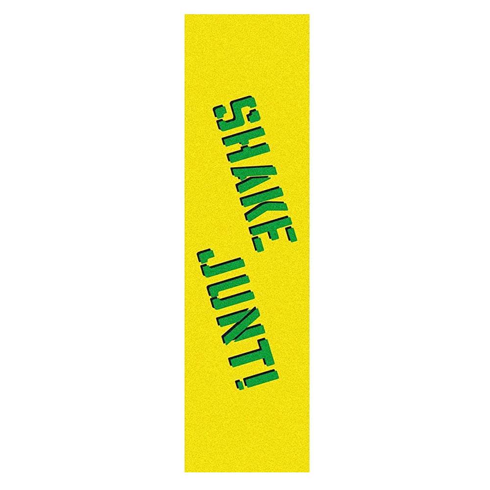 Shake Junt Skateboard Griptape - Yellow/Green 9"
