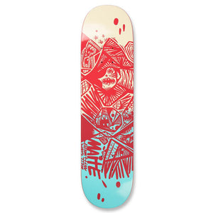 UMA Landsleds Skateboard Deck - Maite 'Right Said Red' 8.125"