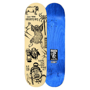 Baker Skateboard Deck - Figgy Stop and Think 8.5"
