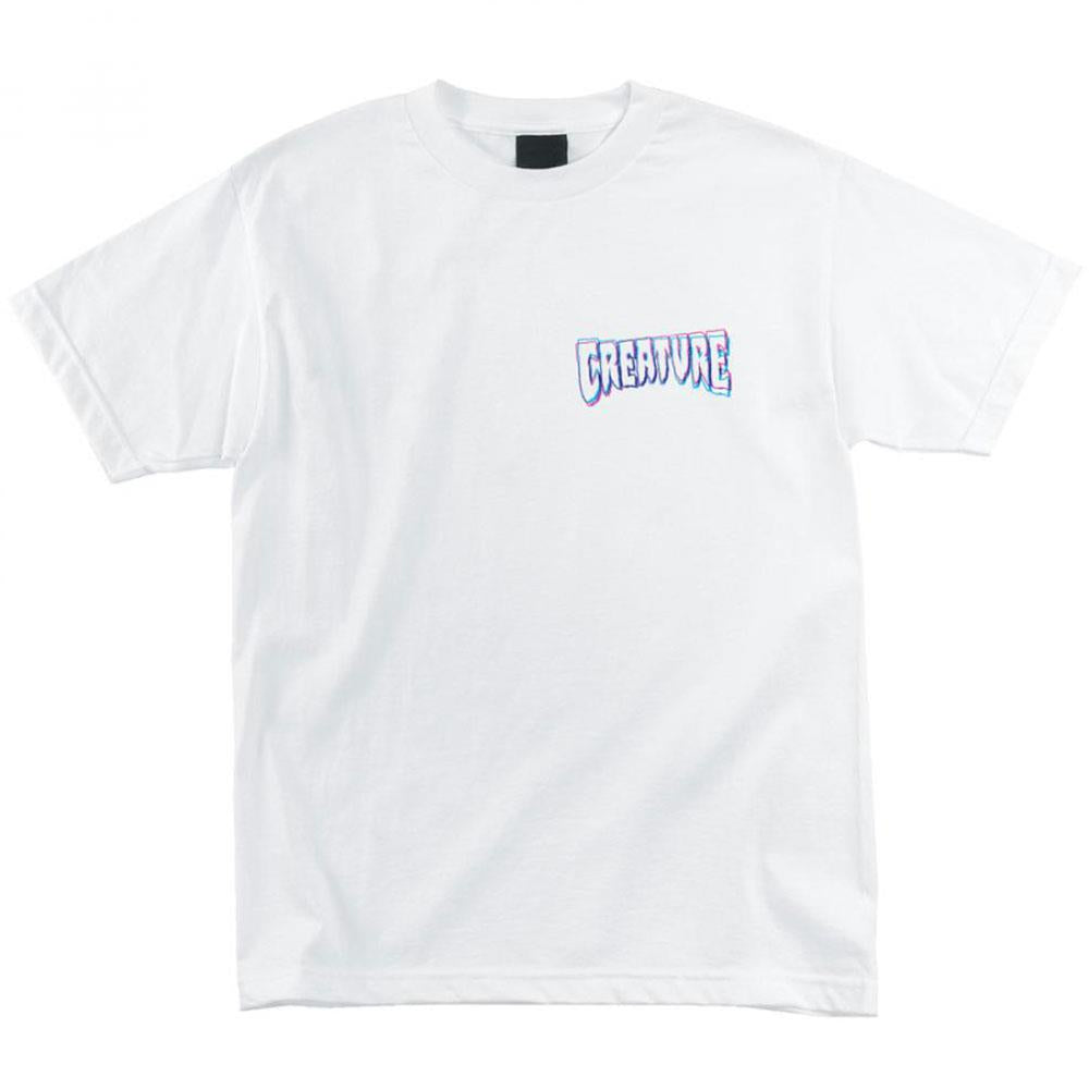 Creature 3D Logo T-Shirt - White