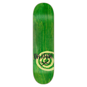 Creature Skateboard Deck - Pro Lockwood Token Powerply Green 8.25"