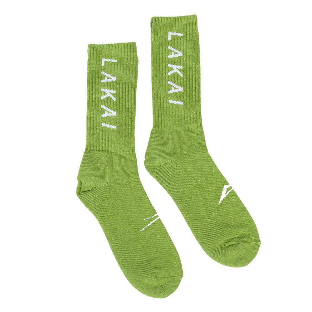 Lakai Simple Crew Sock - Grass Green