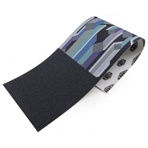 Jessup Skateboard Griptape - Danny Wainwright Blue Glitch Blue 9"