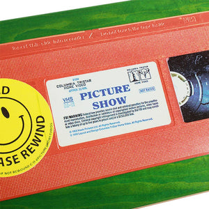 Picture Show Skateboard Deck - Cassette Woodgrain Green 8.25"