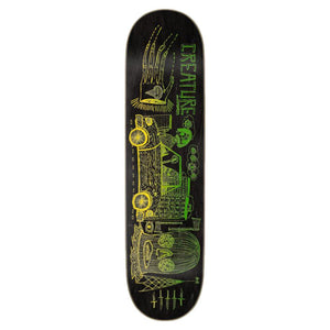 Creature Skateboard Deck - Magic Hands SM Black 8"