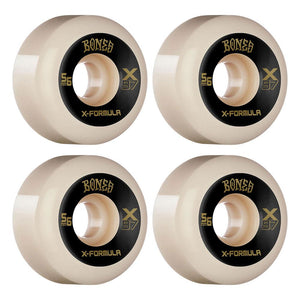 Bones Wheels - X Formula V6 White/Black 97a 56mm (4 Pack)