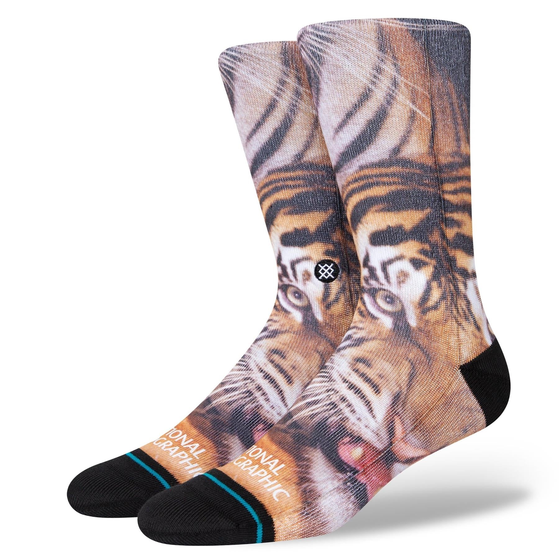 Stance Two Tigers Socks - Black/ Large