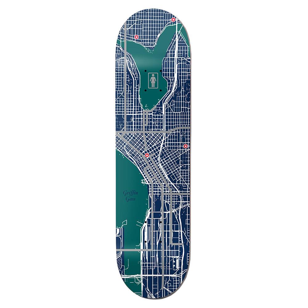 Girl Skateboard Deck - Pin Point One Off Griffin Gass 8.25"