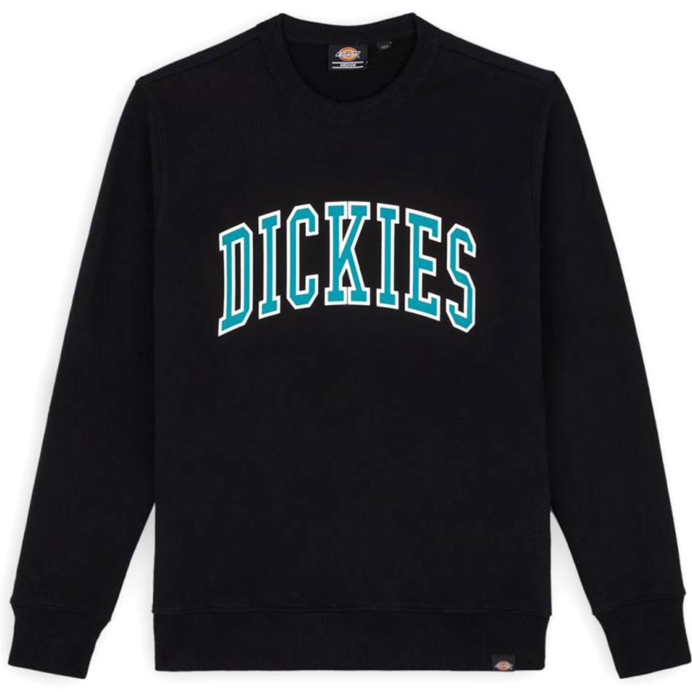 Dickies Aitkin Long Sleeve T-Shirt - Black/Deep Lake