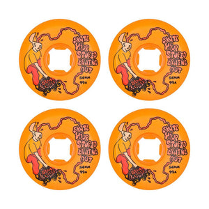 Santa Cruz Wheels - Slime Balls Stupid Brains Speed Balls Orange 99a 54mm (4 Pack)