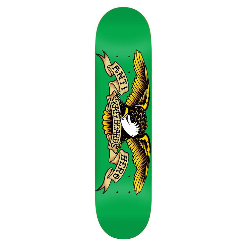 Anti Hero Skateboard Deck - Classic Eagle Medium Green 7.81"