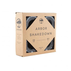 Arbor Wheels - Shakedown Ghost Black 80a 58mm (4 Pack)