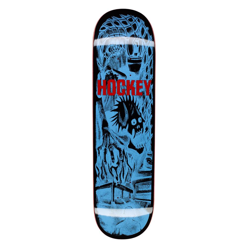 Hockey Skateboard Deck - Mere Mortal Diego Todd Blue 8"