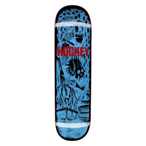 Hockey Skateboard Deck - Mere Mortal Diego Todd Blue 8"