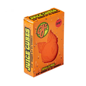 OJ Skateboard Riser Pads - Juice Cubes 3/8" Orange (2 Pack)