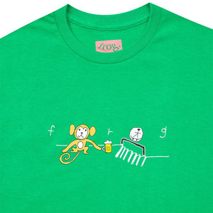 Frog Monkey Logo T-Shirt - Green