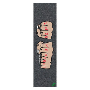 MOB Skateboard Griptape - Indy X Toy Machine Fist Graphic Grip 9"