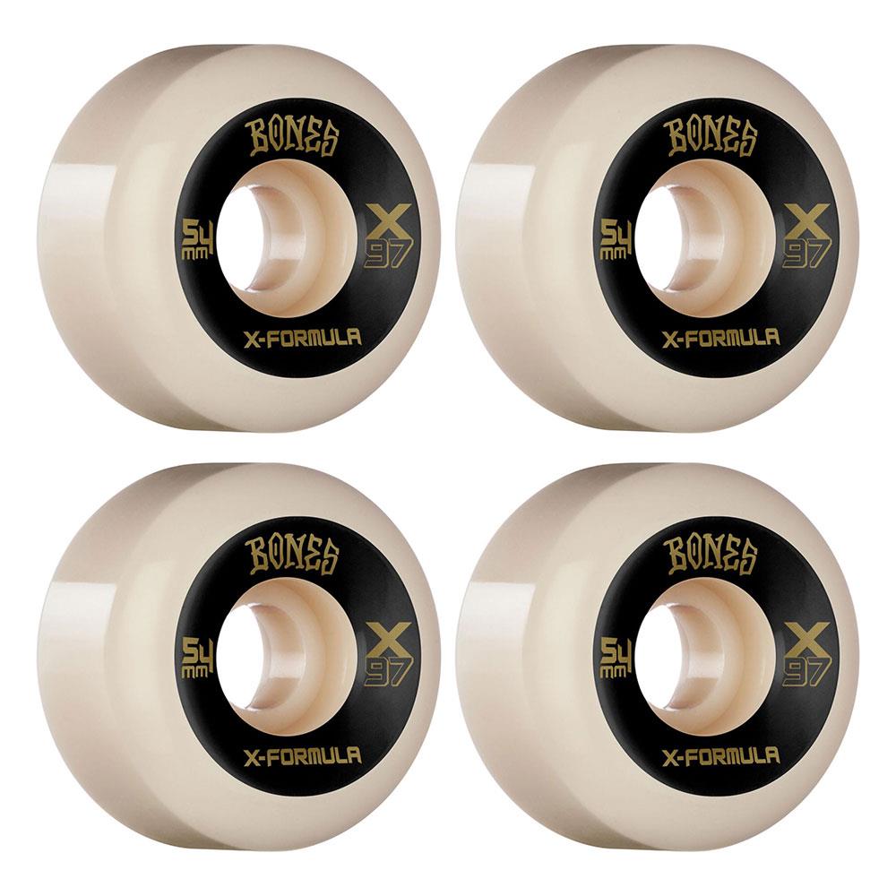 Bones Wheels - X Formula V6 White/Black 97a 54mm (4 Pack)