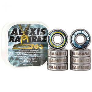 Bronson Speed Co. Skateboard Bearings - G3 Alexis Ramirez Pro (8 Pack)