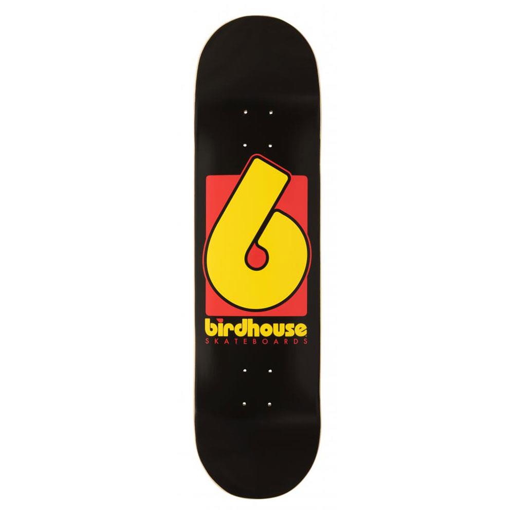 Birdhouse Skateboard Deck - B Logo Black 8.25"