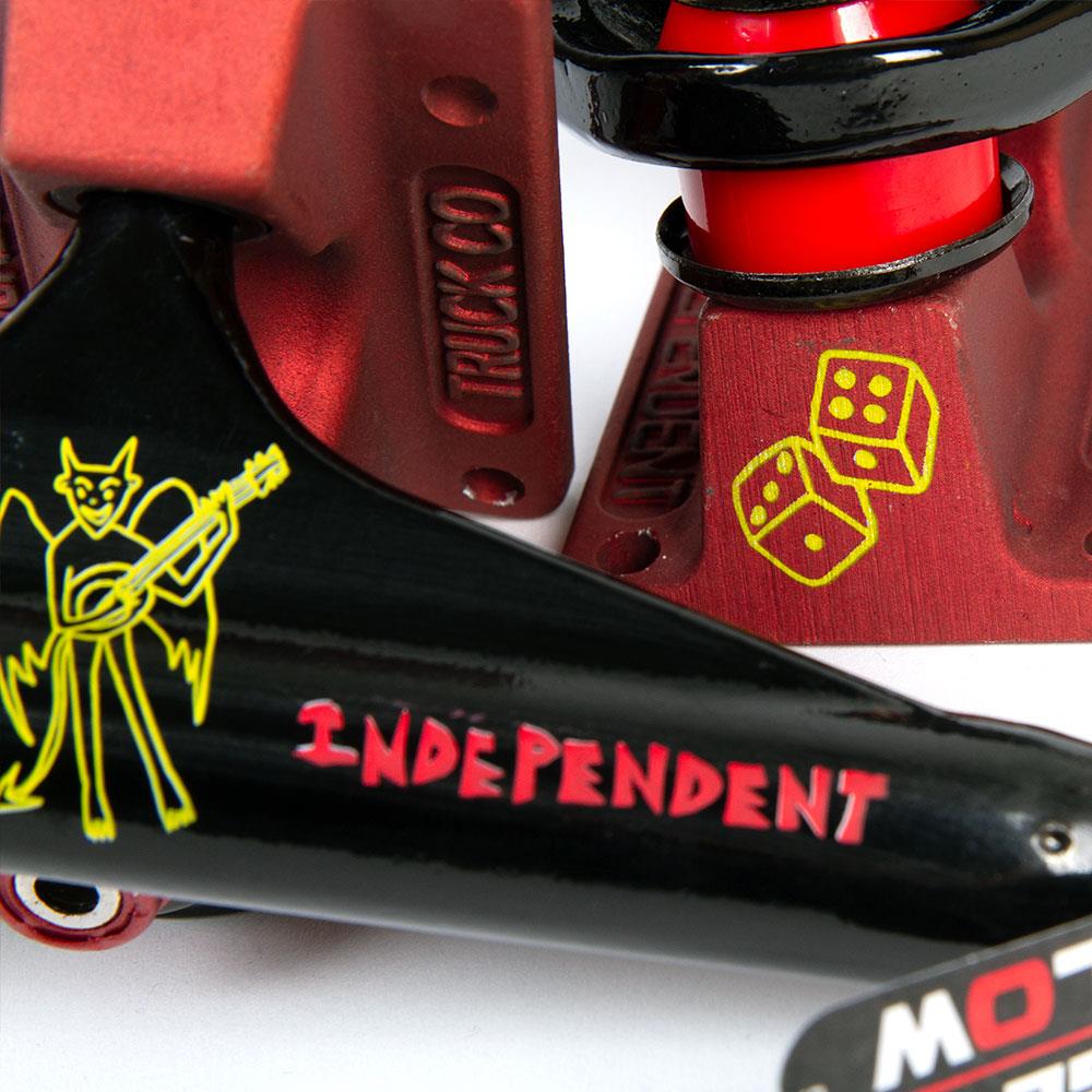 Independent Trucks - Stage 11 Hollow Breanna Geering Std Black/Red 144 (Pair)