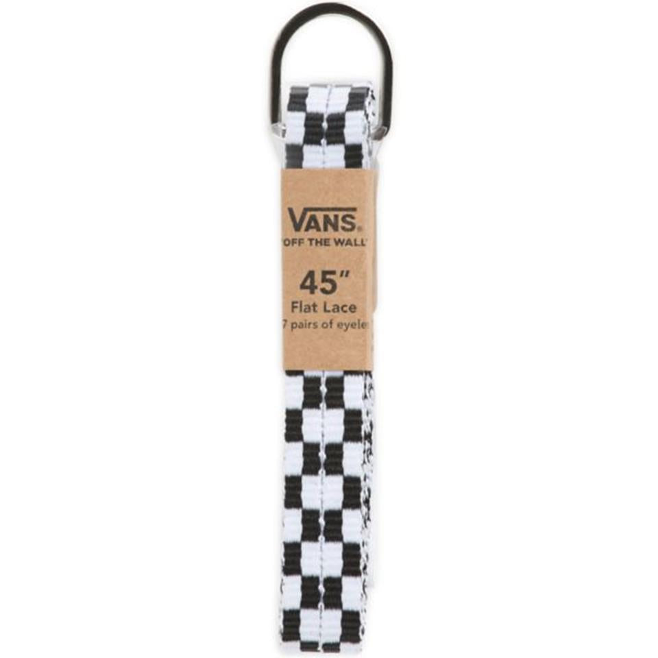 Vans Laces 45"- Black/White Checkerboard