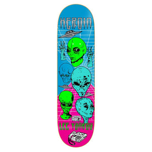 Heroin Skateboard Deck - Video City Lee Yankou 8.25"