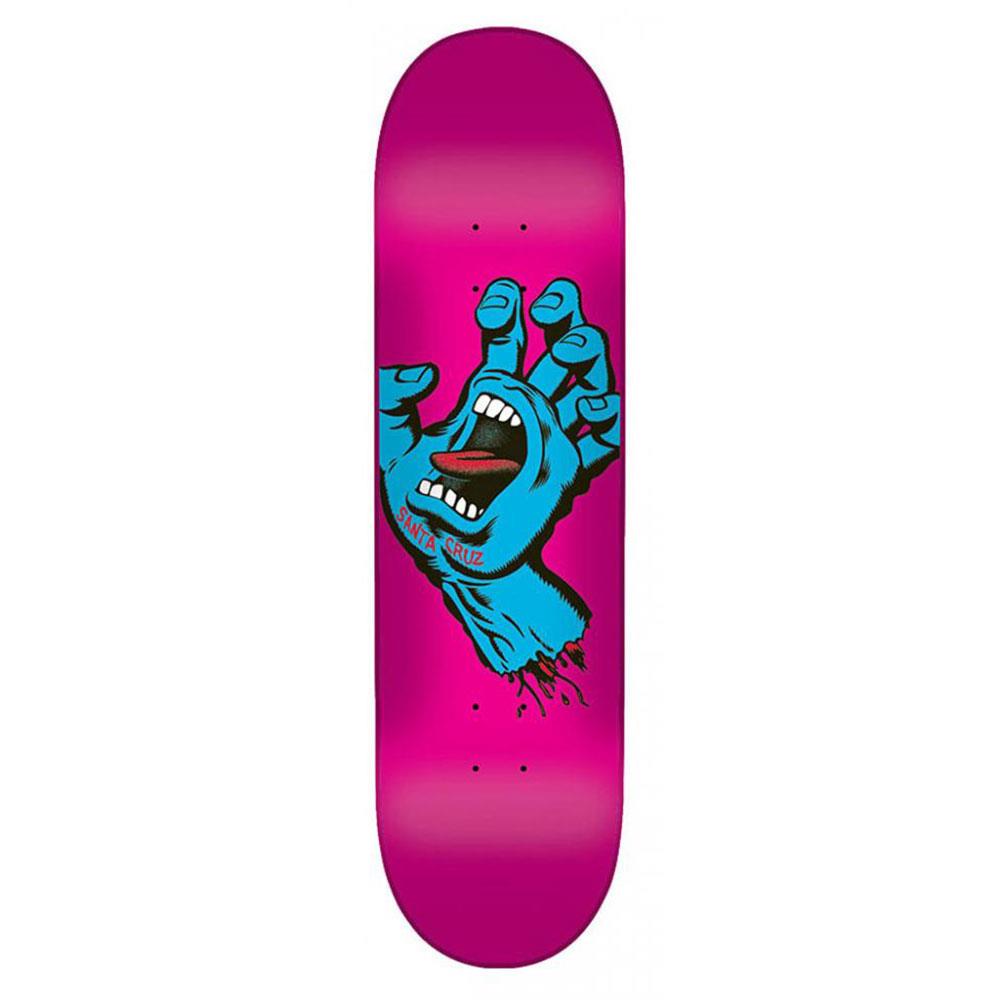 Santa Cruz Skateboard Deck - Screaming Hand Pink 7.8"