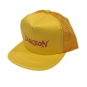 Dungeon Gateway Yellow Mesh Trucker Cap