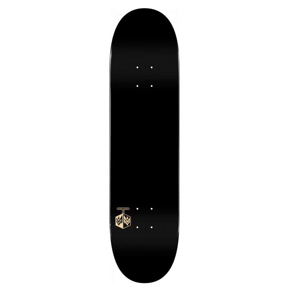 Mini Logo Skateboard Deck - Chevron Detonator15 Birch 243 Black 8.25"