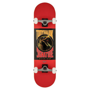 Tony Hawk SS Complete Skateboard - 180+ Bird Logo Red 8"