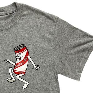 Serious Adult Mascot T-Shirt - Ash Grey