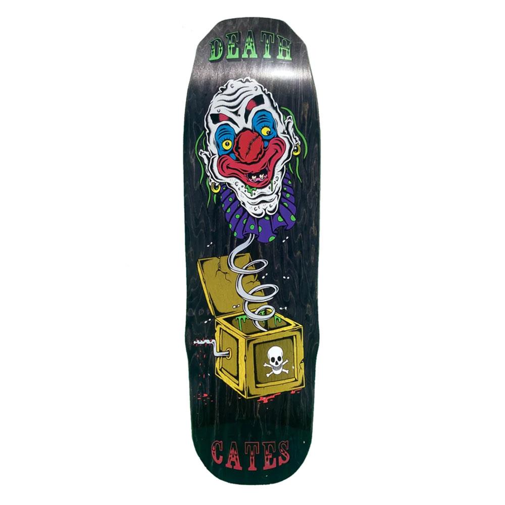 Death Skateboard Deck - Cates Jack In The Box 9.1" (Shaped)