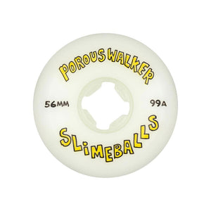Santa Cruz Wheels - Slime Balls Stupid Brains Speed Balls White 99a 56mm (4 Pack)