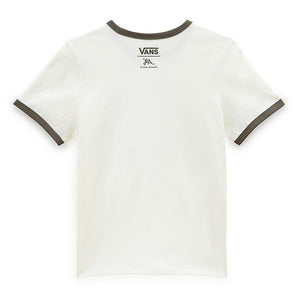 Vans Lizzie Armanto Ringer T-Shirt - Marshmallow