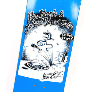 Lovenskate Skateboard Deck - Jellied Varial Eels! 8.38"