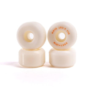 Mini Logo Wheels - A-Cut 2 Hybrid White 95a 54mm (4 Pack)